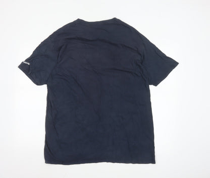 Columbia Men's Navy Blue XL Graphic Outdoor Cotton T-Shirt