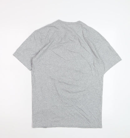 Quechua Women's Grey Graphic Outdoor T-Shirt Size S