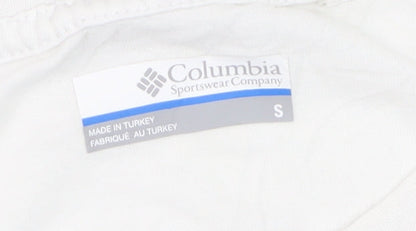 Columbia Sportswear Men's White Cotton Graphic T-Shirt Size S