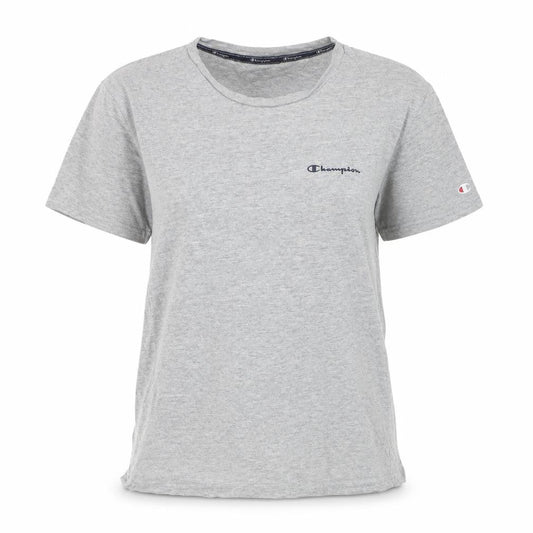 Champion Womens Grey XS Basic Crew Neck T-Shirt