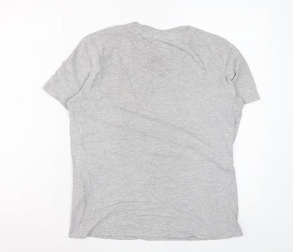 Champion Womens Grey XS Basic Crew Neck T-Shirt
