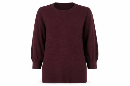 Oasis Womens Purple Long Sleeve Crew Neck Knit Jumper Size M