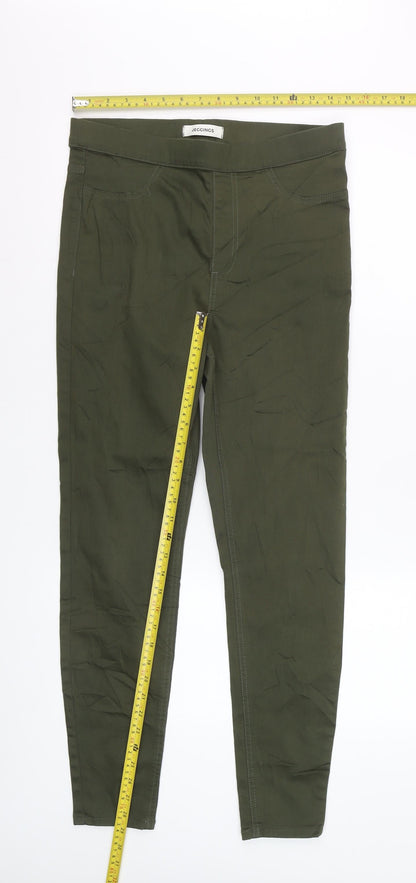 Marks and Spencer Women’s Green Jegging Jeans Size 12 Regular Slim Fit
