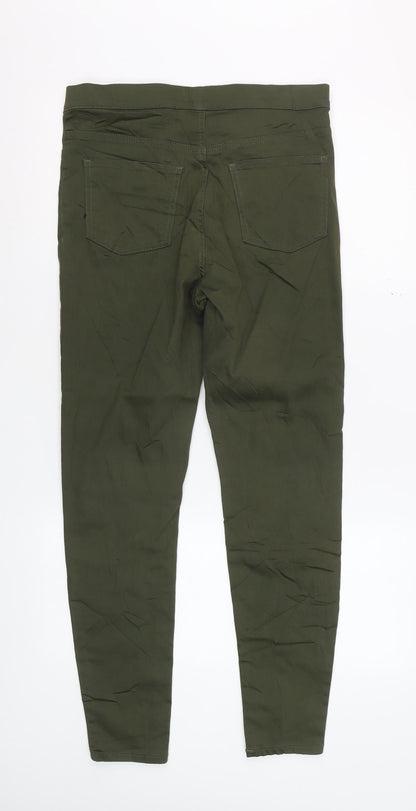 Marks and Spencer Women’s Green Jegging Jeans Size 12 Regular Slim Fit