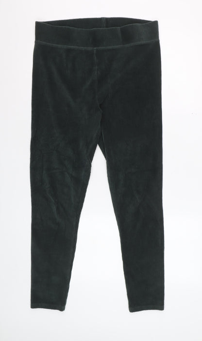 Marks and Spencer Women’s Dark Green Corduroy Leggings Size 14
