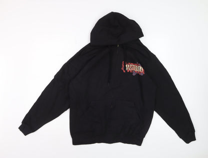 Mastodon Men's Black Full Zip Hoodie M Graphic Skull Design