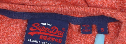 Superdry Vintage Mens Red Graphic Print T-Shirt Size S