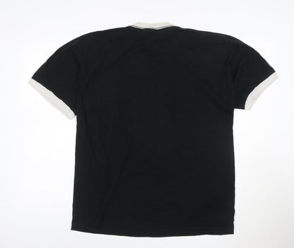 Fila Men's Black XL Crew Neck Short Sleeve T-Shirt