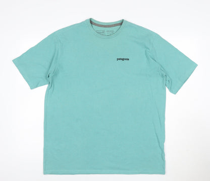Patagonia Men’s Green Regular Fit Graphic T-Shirt L