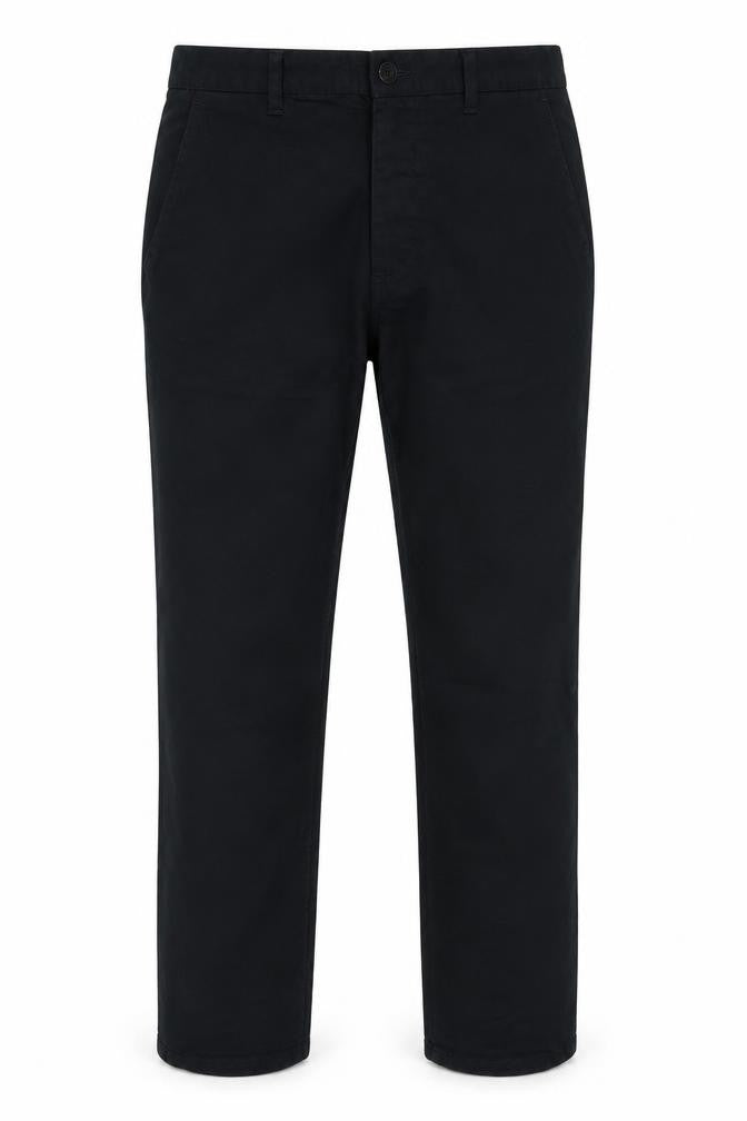 Next Men's Black Slim Fit Chino Trousers Size 32 Regular