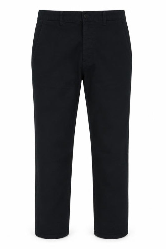 Next Men's Black Slim Fit Chino Trousers Size 32 Regular