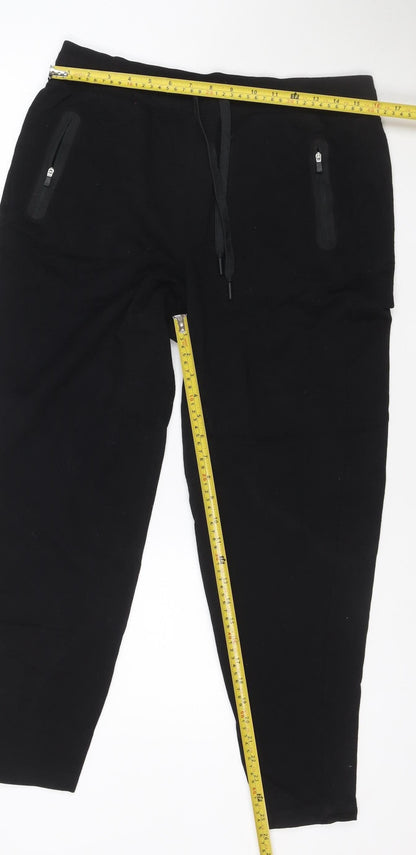 Marks and Spencer Women Black Size 14 Athletic Activewear Shorts