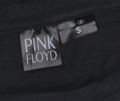Pink Floyd Women's Black Small Band T-Shirt Short Sleeve Cotton