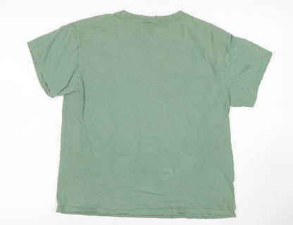 H&M Divided Women’s Green Beastie Boys Graphic Cotton T-Shirt S