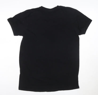 B&C Collection Men's Black Friends Graphic T-Shirt Size S