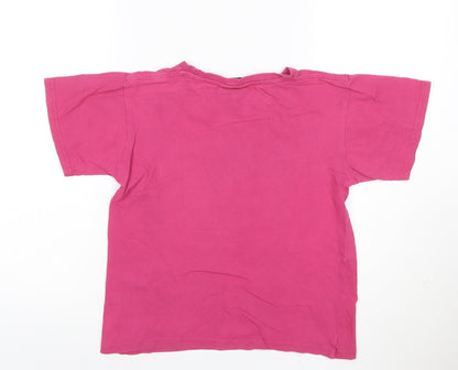 Hoxley Australia Women's Pink Graphic Koala Cotton T-Shirt Size 14