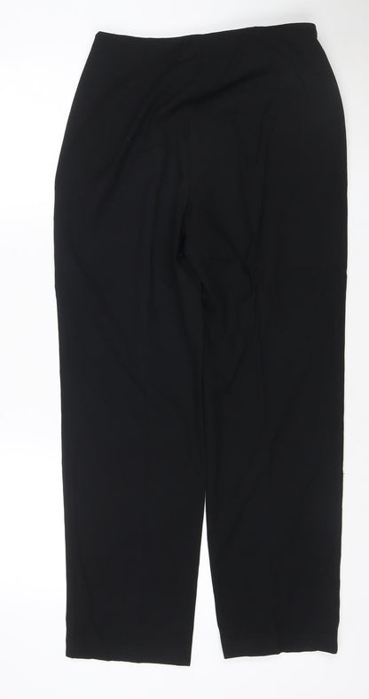 Marks and Spencer Women's Black Size 12 Stretch Work Trousers