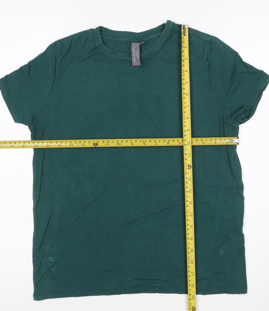 Sweaty Betty Womens Green Short Sleeve Basic T-Shirt Size S
