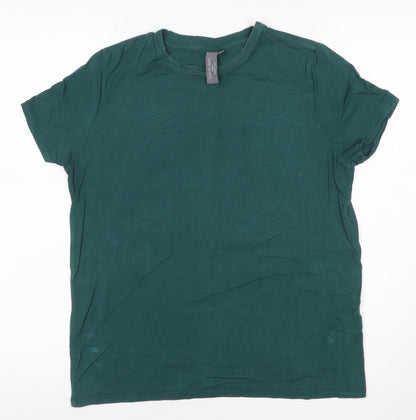 Sweaty Betty Womens Green Short Sleeve Basic T-Shirt Size S