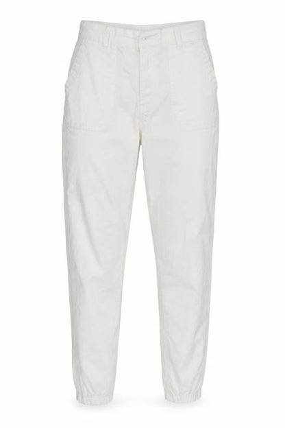 Marks and Spencer Women's Ivory Tapered Jeans Size 10 Regular Fit