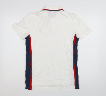 Abercrombie & Fitch Men’s White Slim Fit Polo Shirt Size S