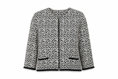 Marks and Spencer Women Black Size 16 Classic Knit Jacket