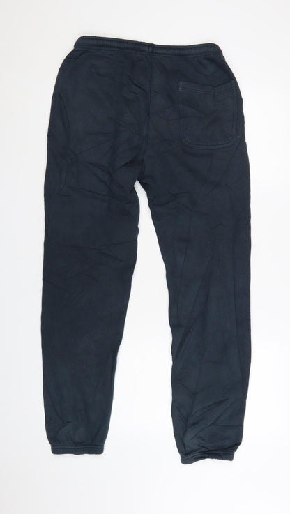 Jack Wills Men's Blue XS Jogger Sweatpants with Embroidered Logo