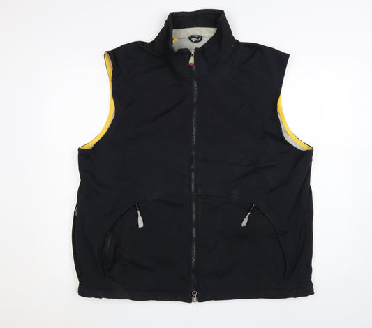 GAP Men's Black XL Softshell Bodywarmer Waistcoat