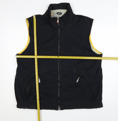 GAP Men's Black XL Softshell Bodywarmer Waistcoat
