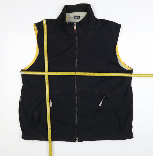 GAP Men's Black XL Softshell Bodywarmer Waistcoat