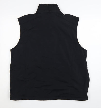 GAP Men's Black XL Softshell Bodywarmer Waistcoat