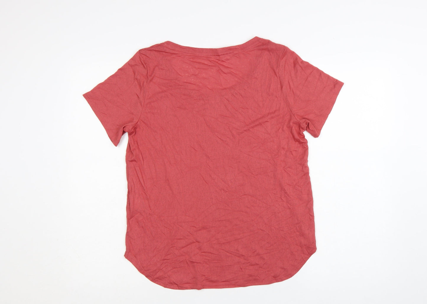 Marks and Spencer Goodmove Red Women's Active T-Shirt Size 14