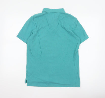 Ralph Lauren Men's Green Classic Fit Short Sleeve Polo Shirt Size S