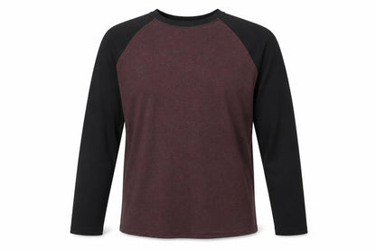 Orvis Men's Brown Long Sleeve Colourblock Top Size L