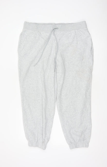 Marks and Spencer Women Grey Size 10 Short Jogger Sweatpants