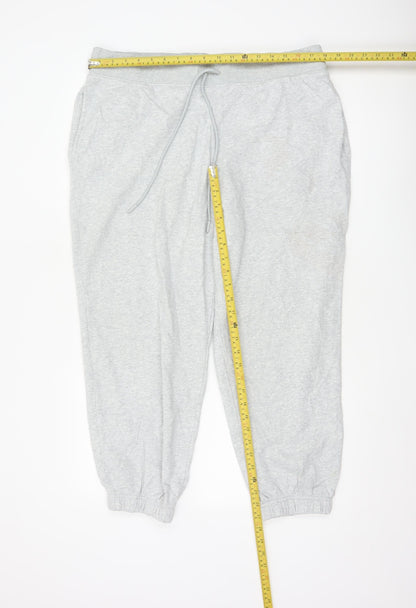 Marks and Spencer Women Grey Size 10 Short Jogger Sweatpants