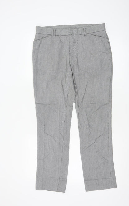 Topman Men's Grey Slim Fit Chino Trousers Size 32R