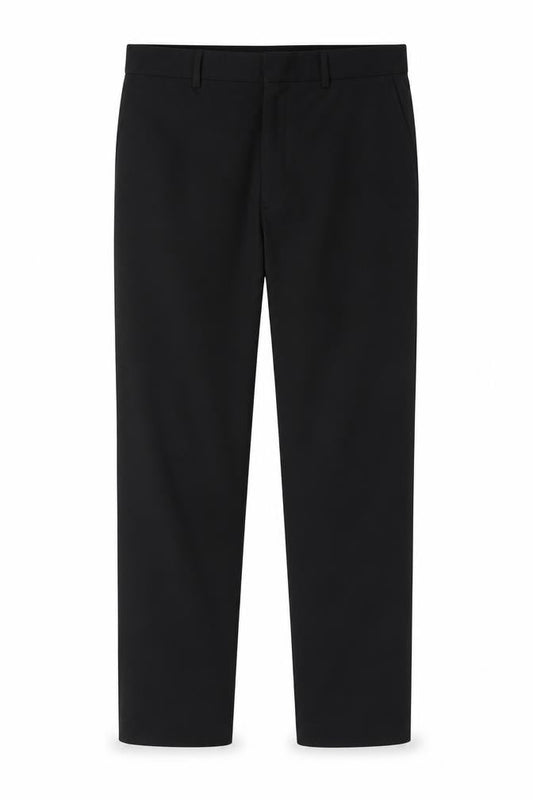 River Island Men's Black Slim Fit Chino Trousers 34W 32L