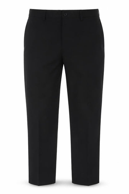 Marks and Spencer Men's Black Tailored Fit Trousers 40W 29L