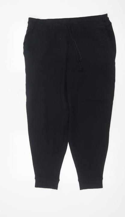 Marks and Spencer Women’s Black Jogger Trousers Size 16