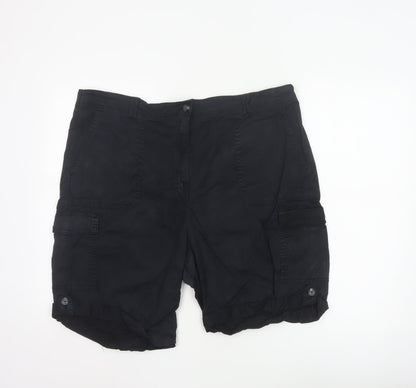 Marks and Spencer Women’s Black Cargo Shorts Size 20