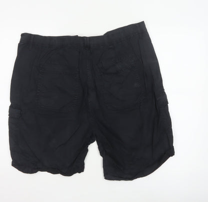 Marks and Spencer Women’s Black Cargo Shorts Size 20