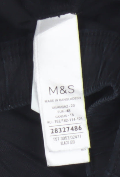 Marks and Spencer Women’s Black Cargo Shorts Size 20