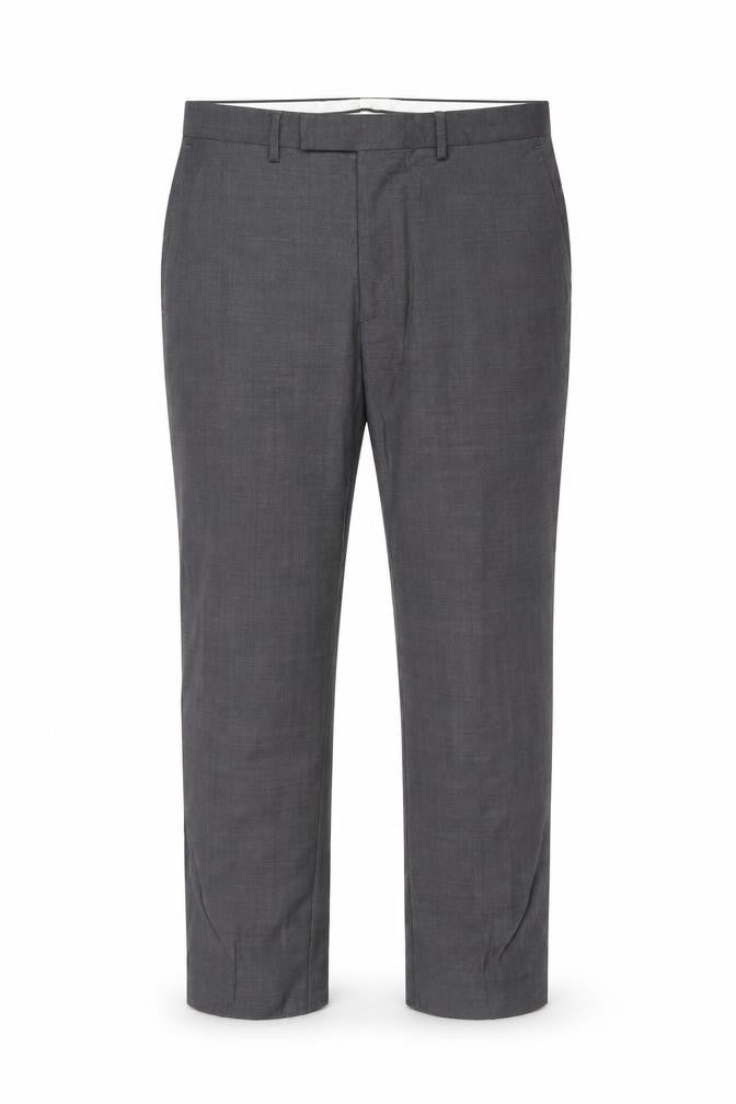 Marks and Spencer Autograph Men's Grey Wool Dress Pants 34W 29L Classic Fit