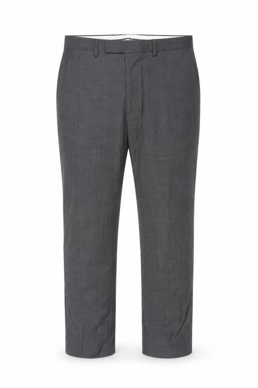 Marks and Spencer Autograph Men's Grey Wool Dress Pants 34W 29L Classic Fit