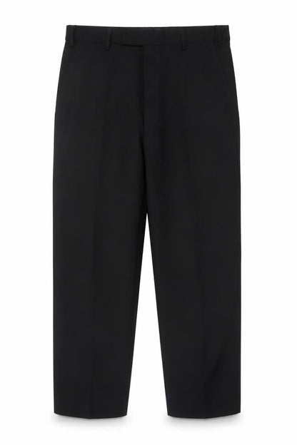 Marks and Spencer Men's Black Dress Trousers 32W 29L Wool Blend