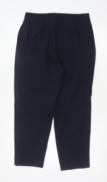 Marks and Spencer Women’s Black Slim Fit Stretch Trousers Size 12