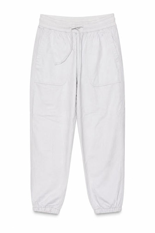 Gap Women’s Grey Cotton Jogger Trousers M Relaxed Fit