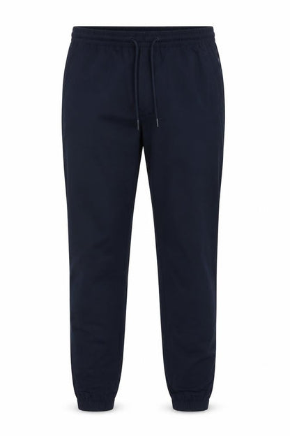 Marks and Spencer Men's Blue Cotton Jogger Trousers M