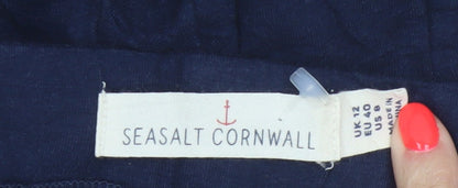 Seasalt Cornwall Women’s Blue Porthminster Tapered Trousers Size 12